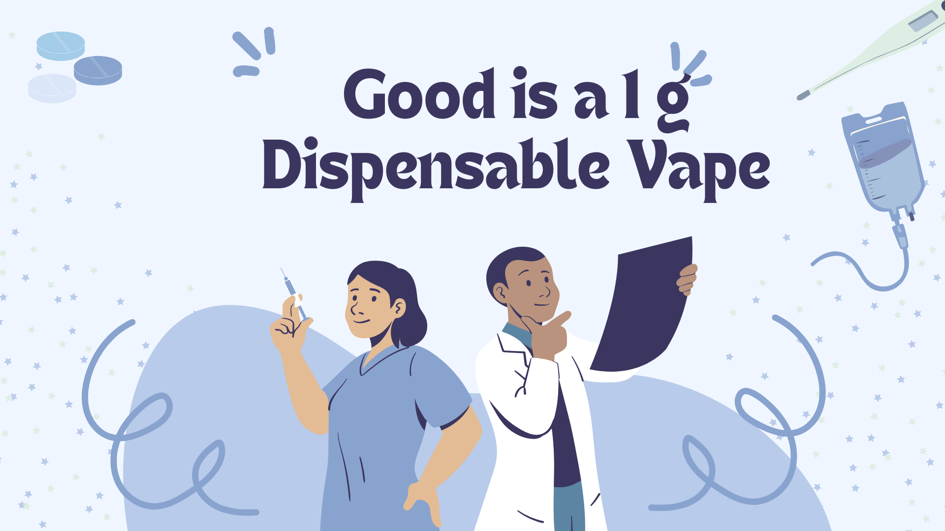 how good is a 1 g dispensable vape