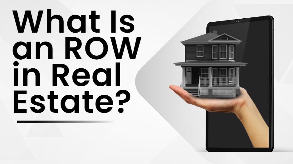 what is an row in real estate